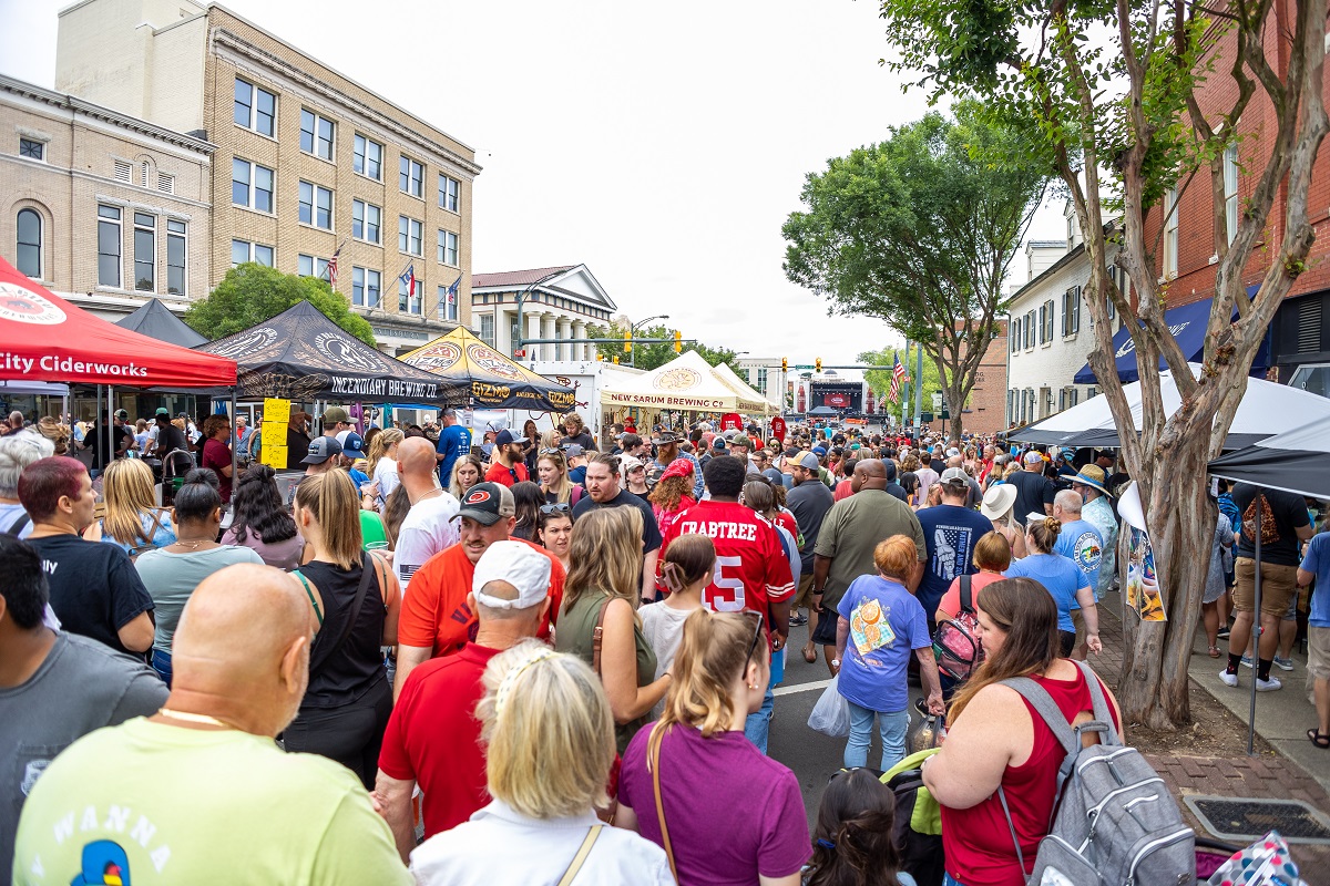 Cheerwine Festival Crowd